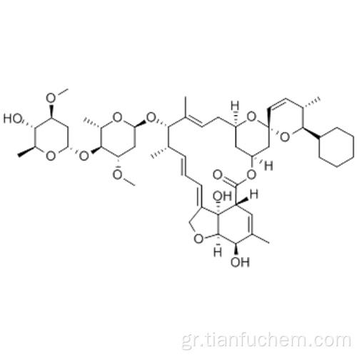 Avermectin Ala, 25-κυκλοεξυλ-5-0-απομεθυλ-25-δε (1-μεθυλπροπυλ) - CAS 117704-25-3